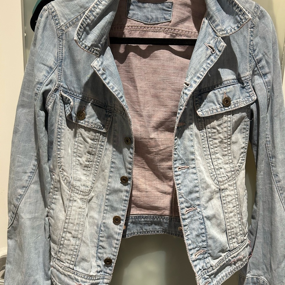 Denim Jacket in Light Blue